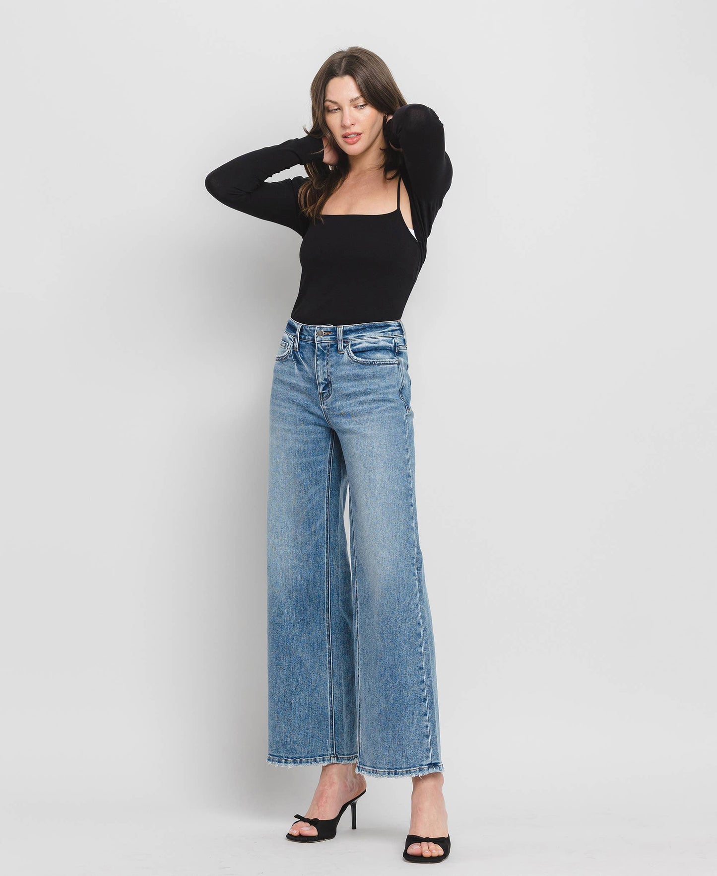 Wide Leg Loose Fit Denim