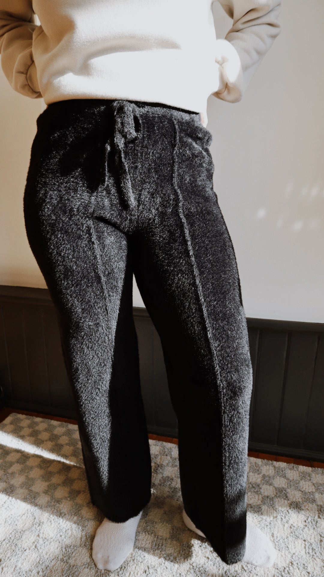 Fuzzy Knit Pant