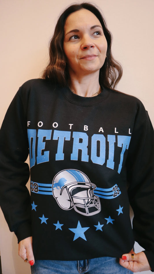 Detroit Lions Stars Sweatshirt