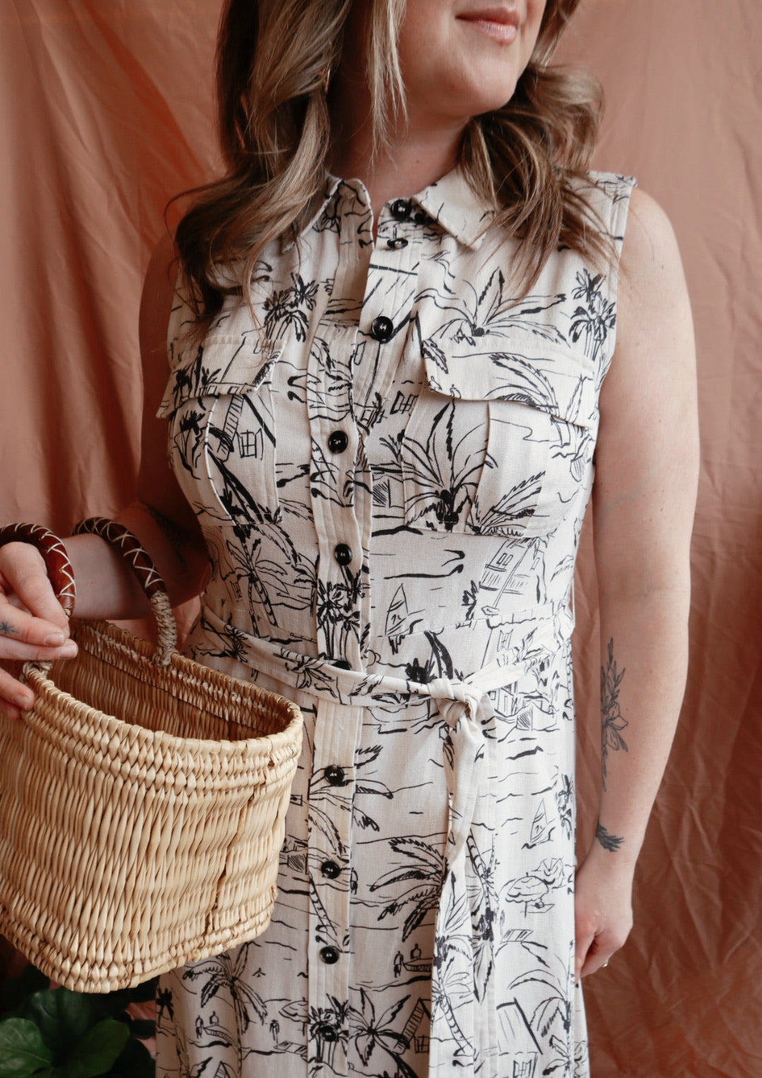 Oceanside Shirt Dress