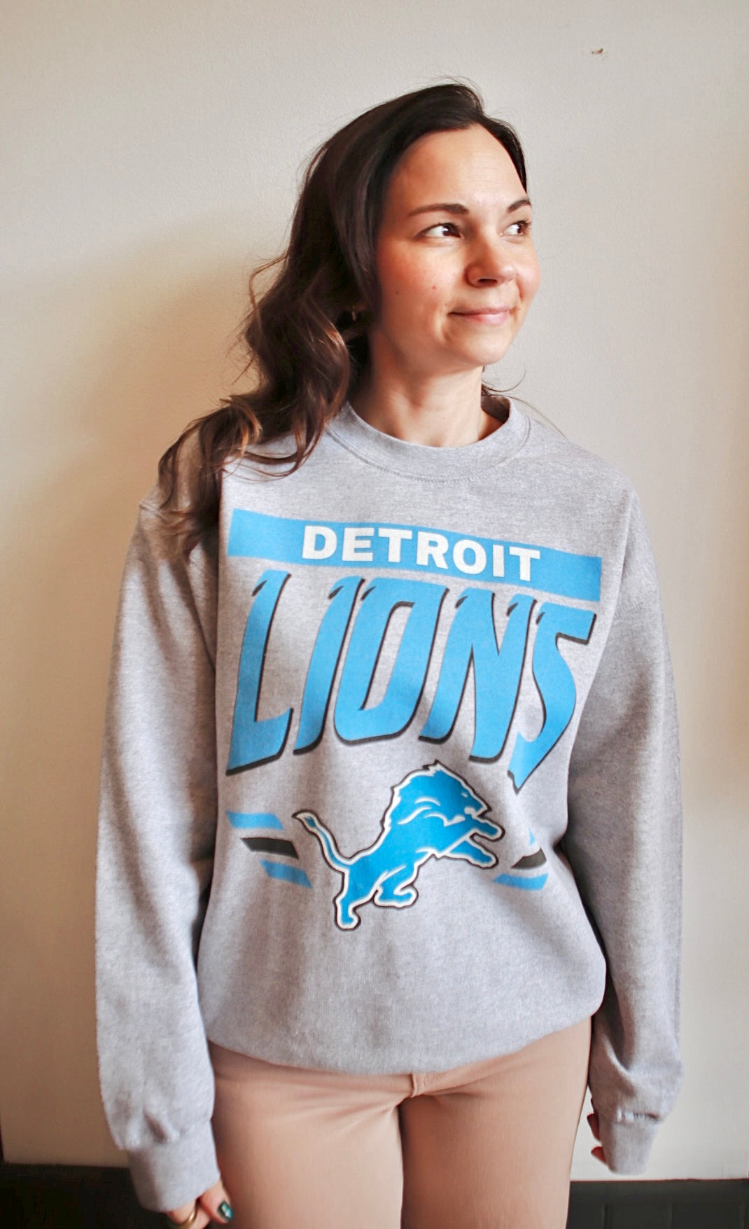 Detroit Lions Crewneck Sweatshirt