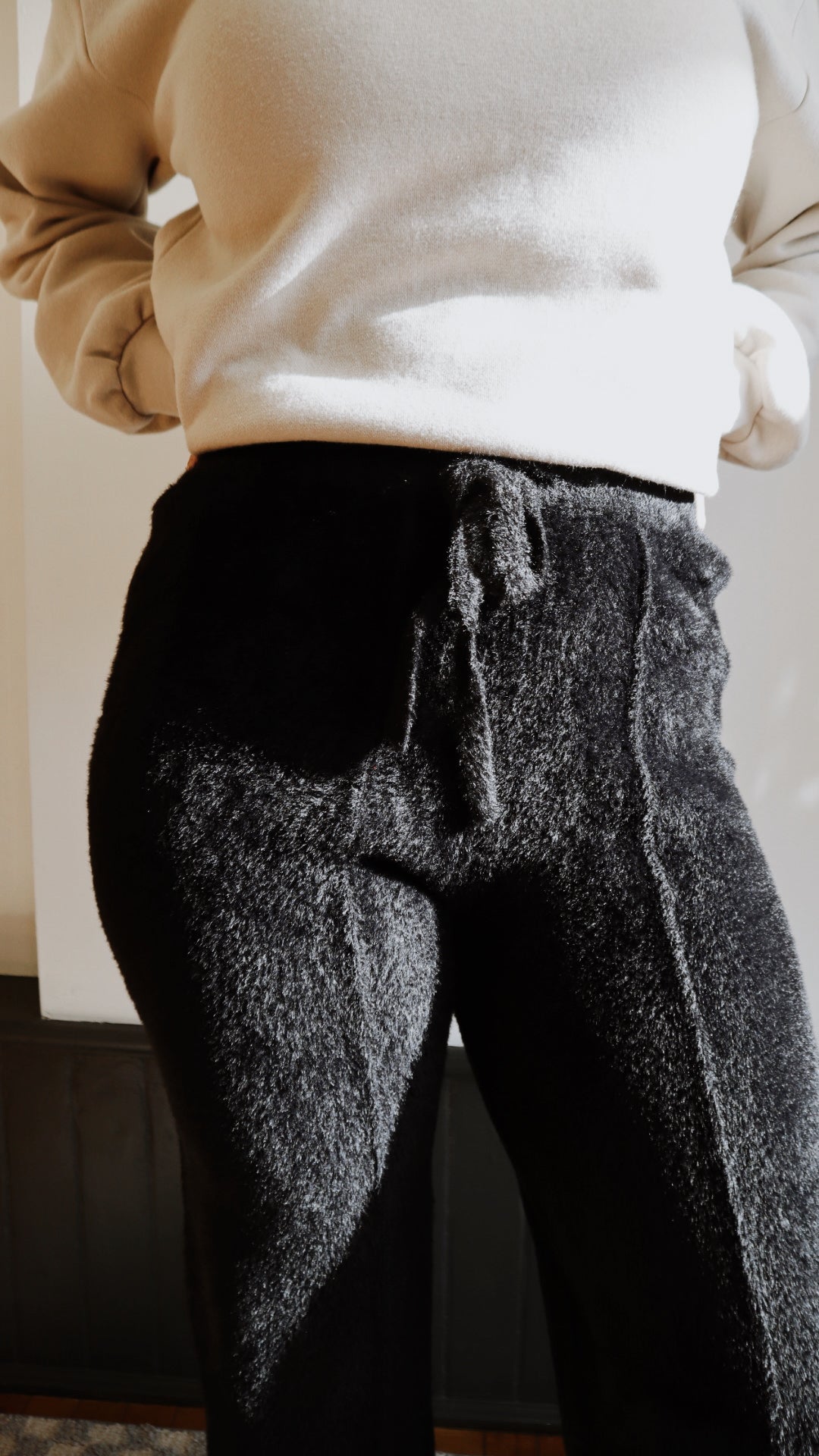 Fuzzy Knit Pant