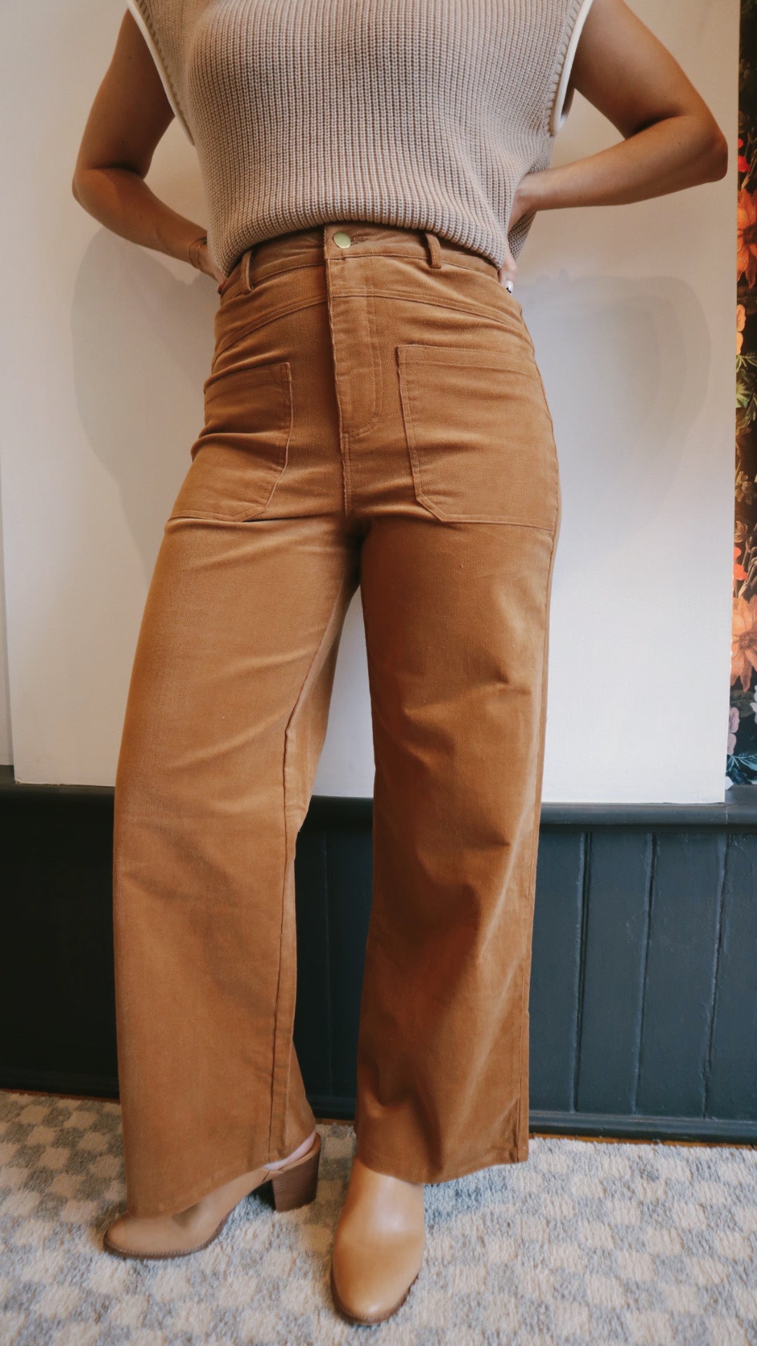 Wide Leg Corduroy