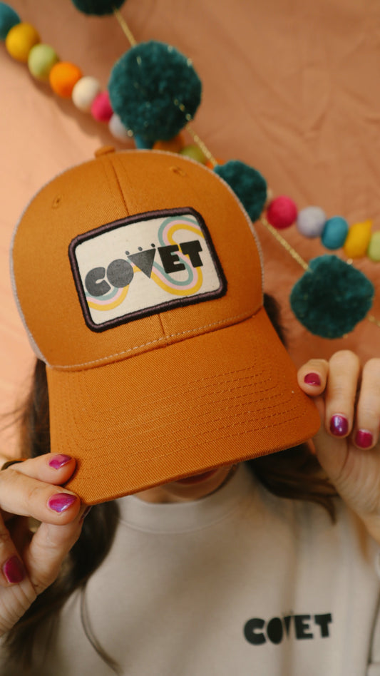 COVET Patch Trucker Hat