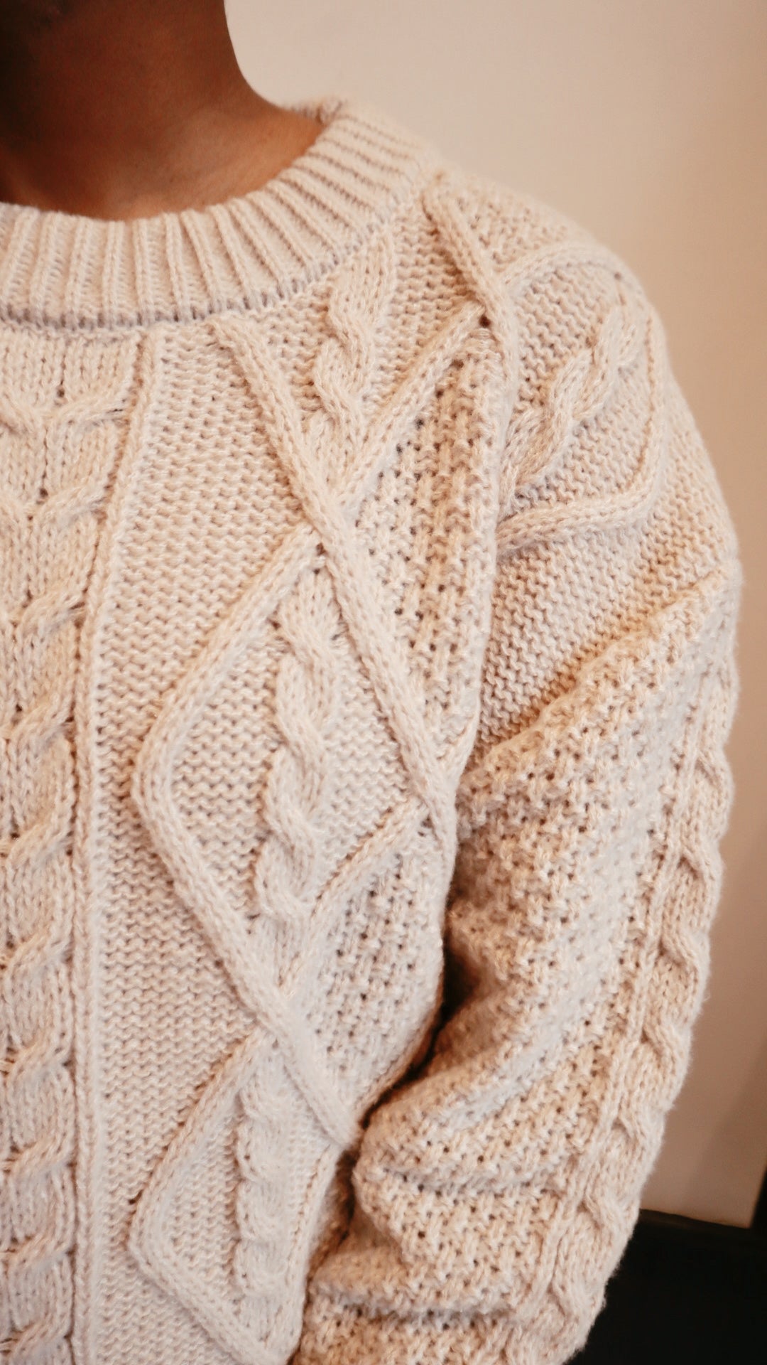 Chunky Cable Sweater