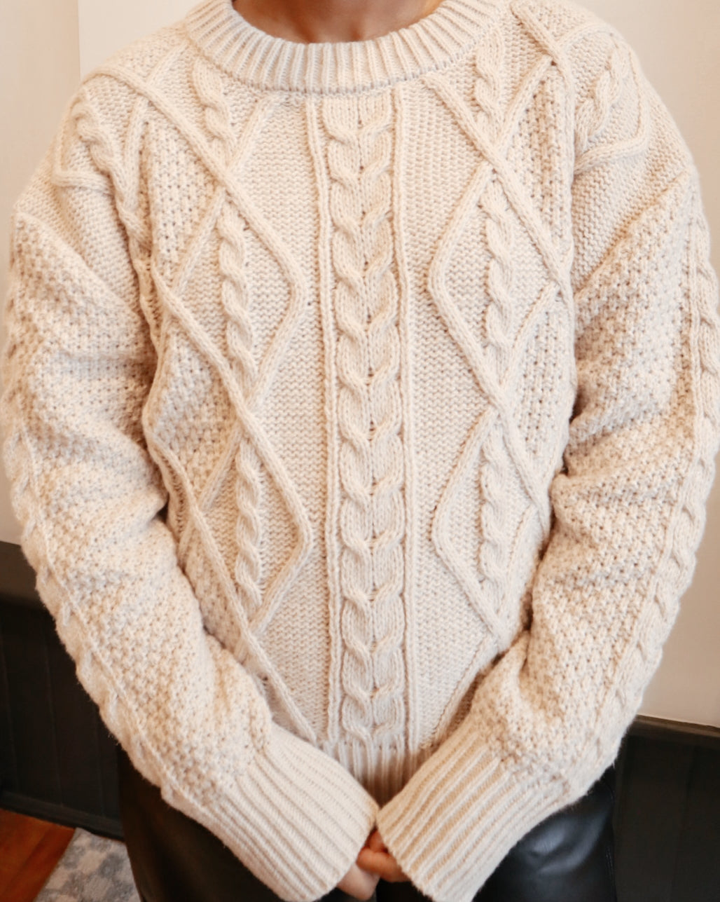 Chunky Cable Sweater