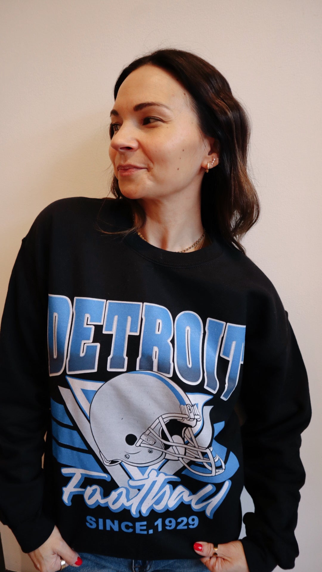 Detroit Lions Helmet Sweatshirt