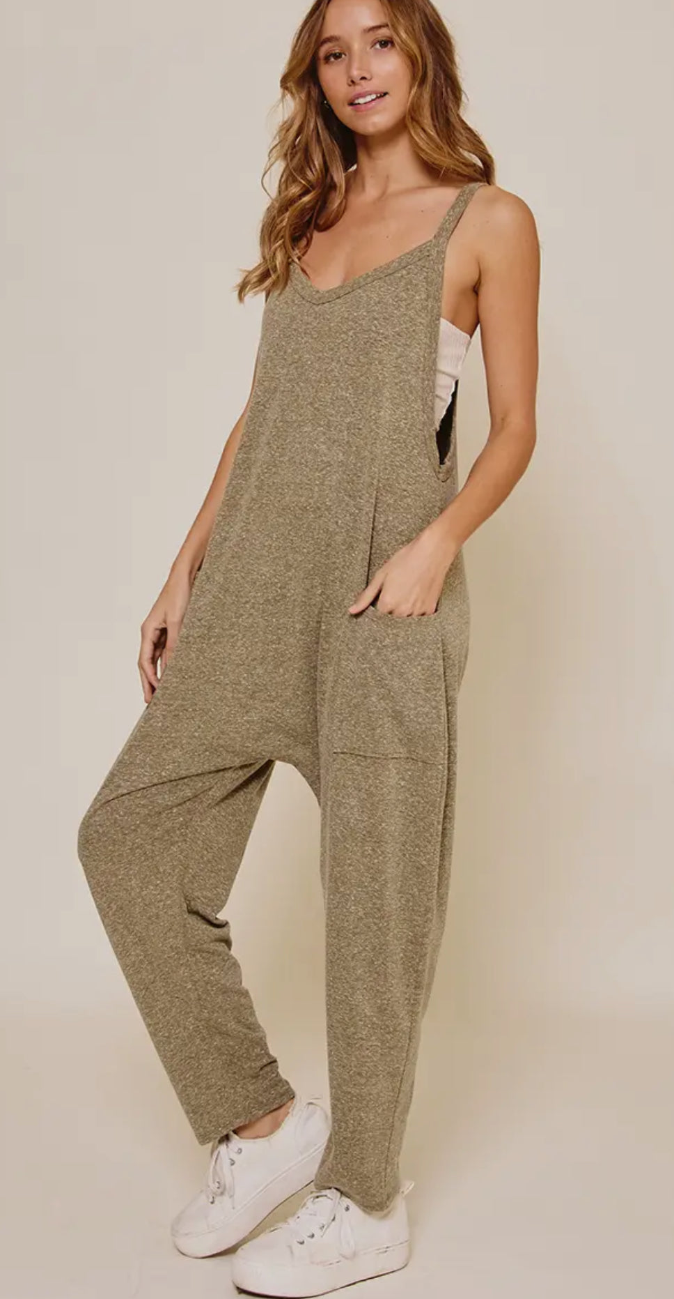 Harem Knit Jumpsuit