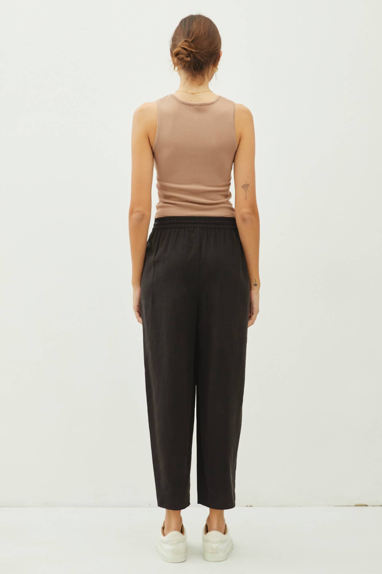 High Rise Drawstring Pant